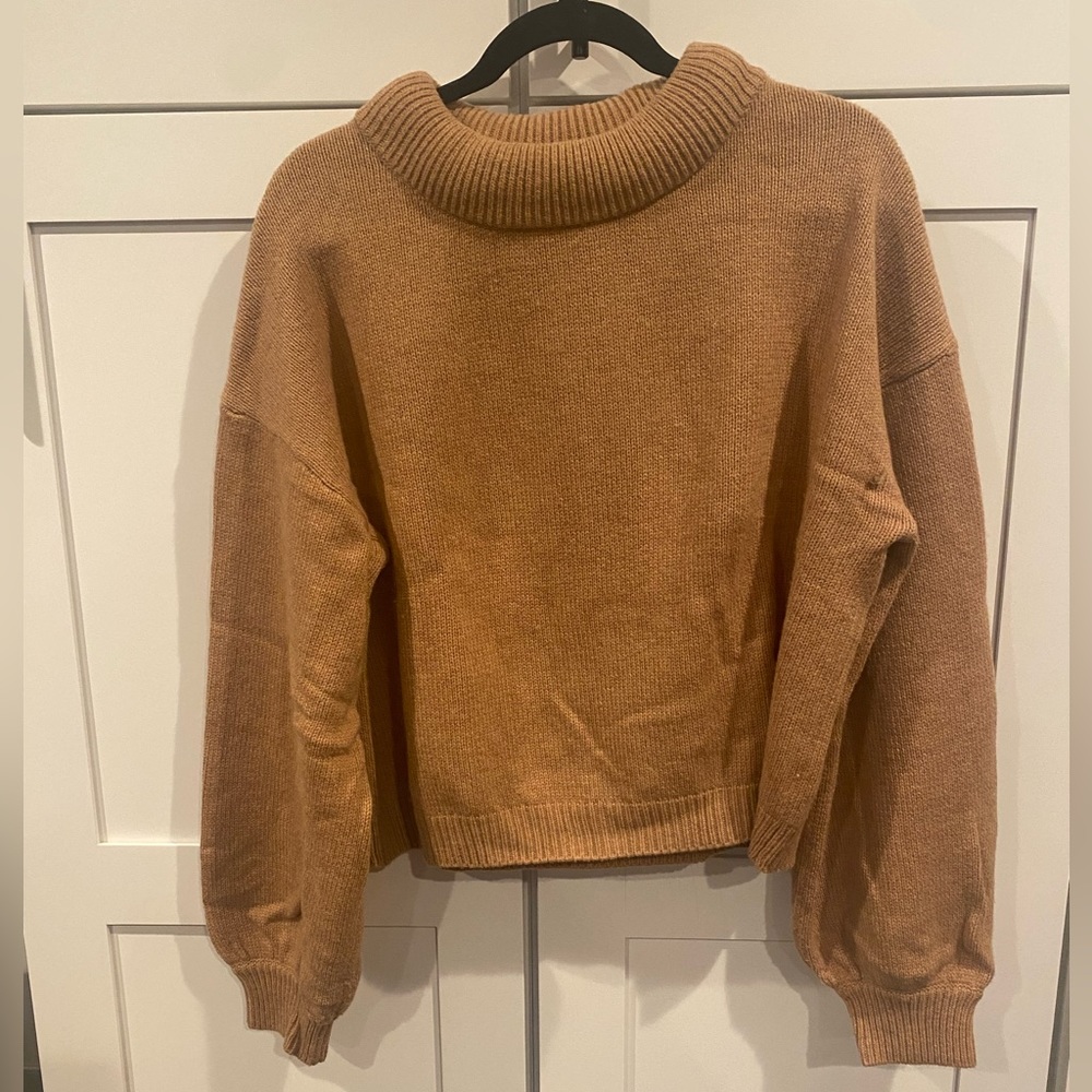 Something Navy Miranda Coil Neck Sweater